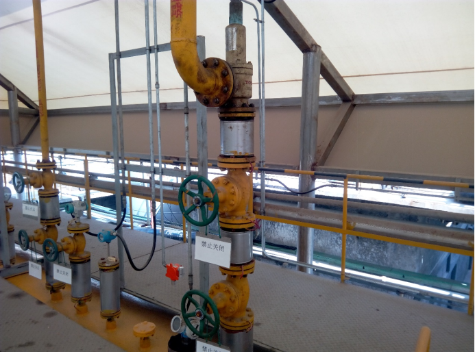 氨氣氣體探測器安裝高度過低很難監測到泄漏氣體(圖1)